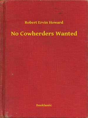 cover image of No Cowherders Wanted